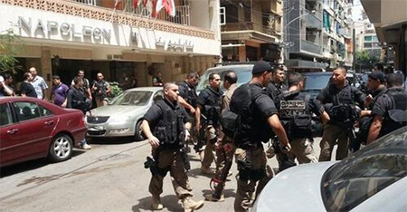 redadas y detenciones en beirut